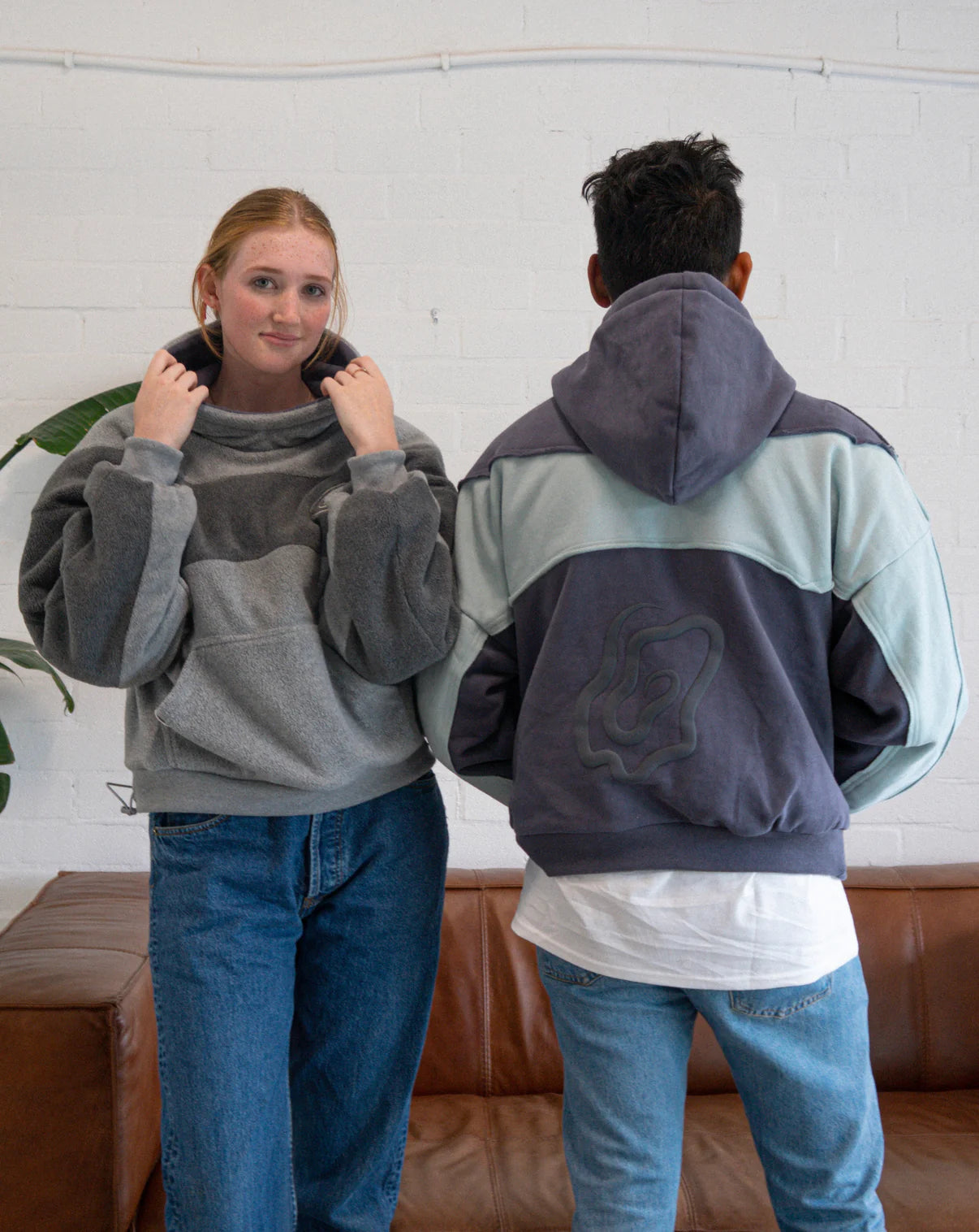 Reversible Fleece Hoodie